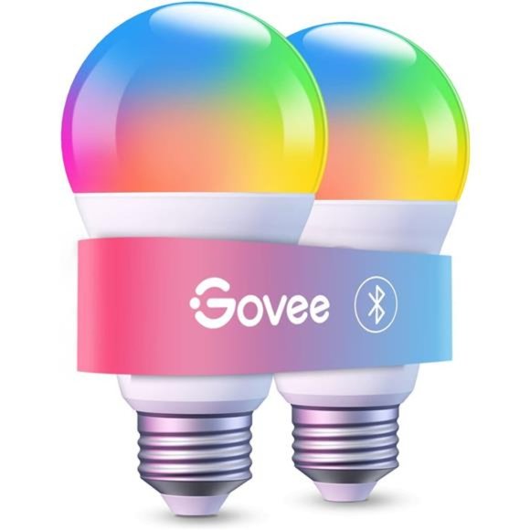 Smart LED Bulbs, Bluetooth Light Bulbs, RGBWW Color Changing Light Bulbs - Picture 1 of 6